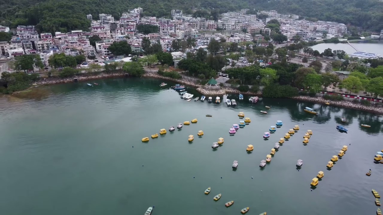 DRONE POV: TAI MEI TUK BOATING VIEW | TAI PO HONG KONG | JOY WANDERS