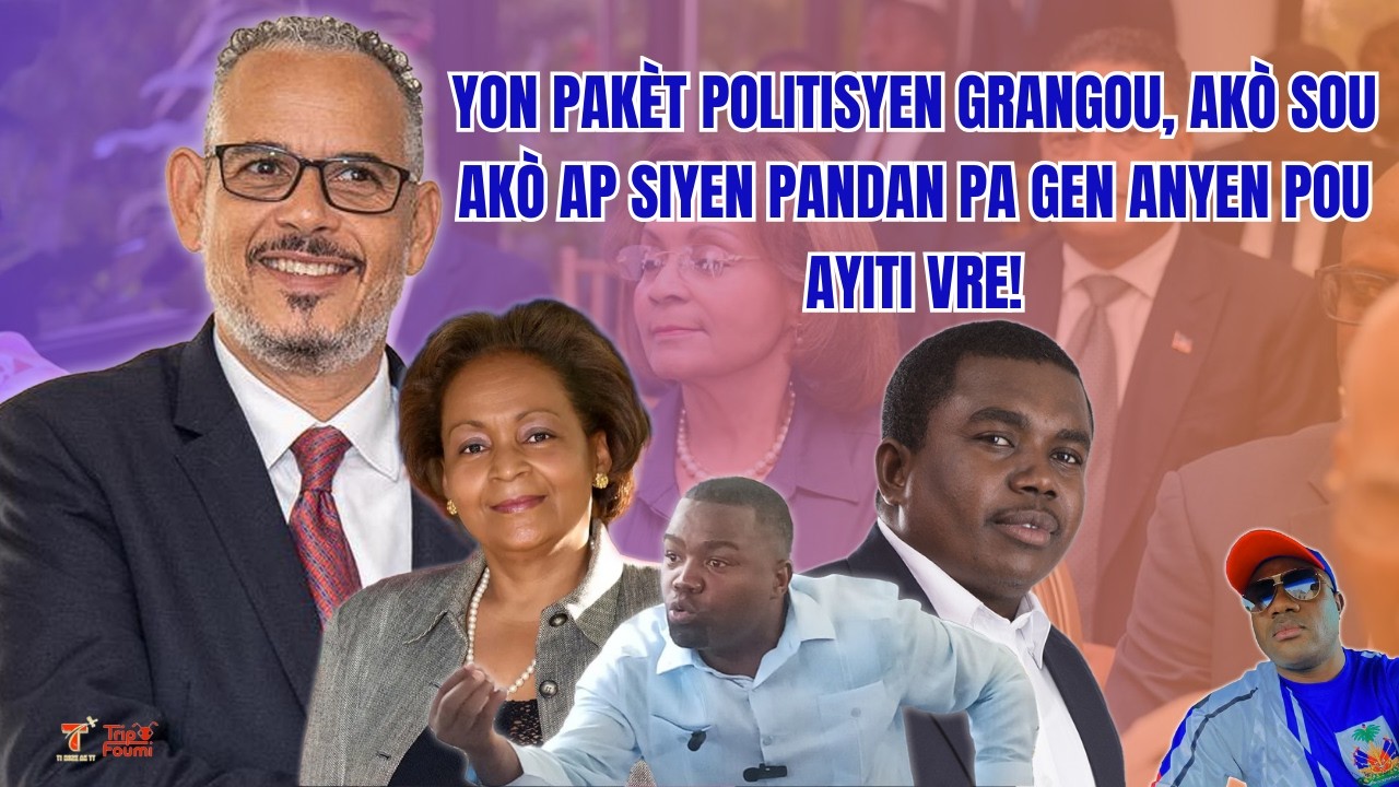 Èske nou ka fè yon Peyi sèlman ak yon bann moun san vizyon k ap bouske manje? siyen akò pou kisa?