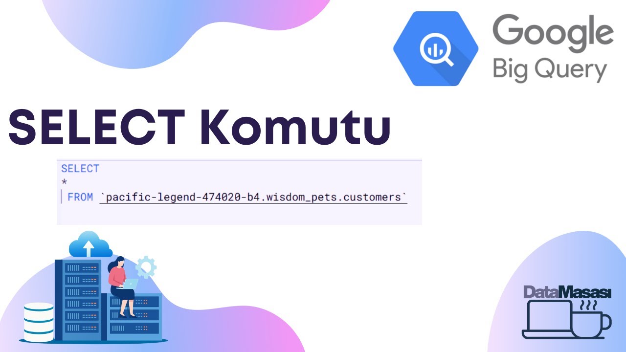 SELECT Komutu |  BigQuery SQL