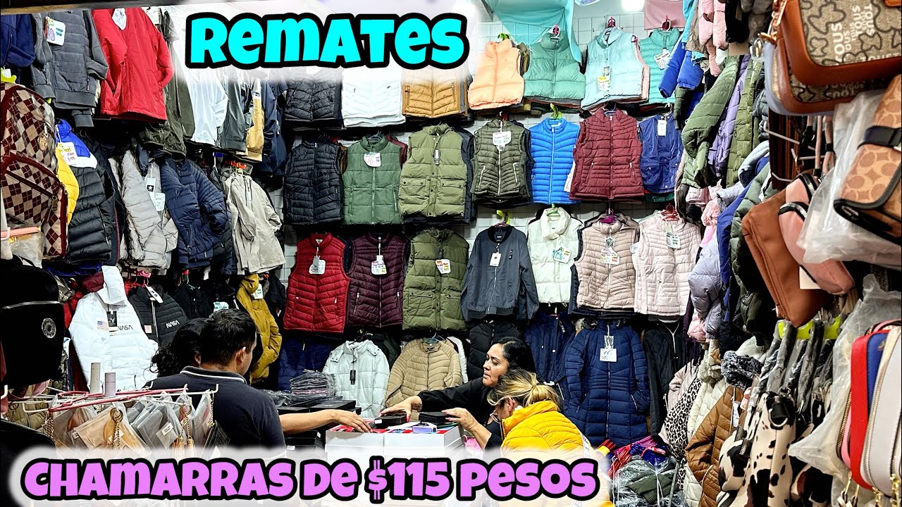 Están volando | Chamarras $115 pesos Centro CDMX | Chamarras hasta talla 6XL | Mayoreo de una pieza 