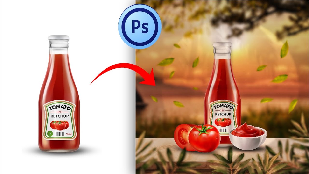Ps Touch Tutorial | Tomato Manipulation Ads Poster Design | Smartphone Tutorial for Beginners