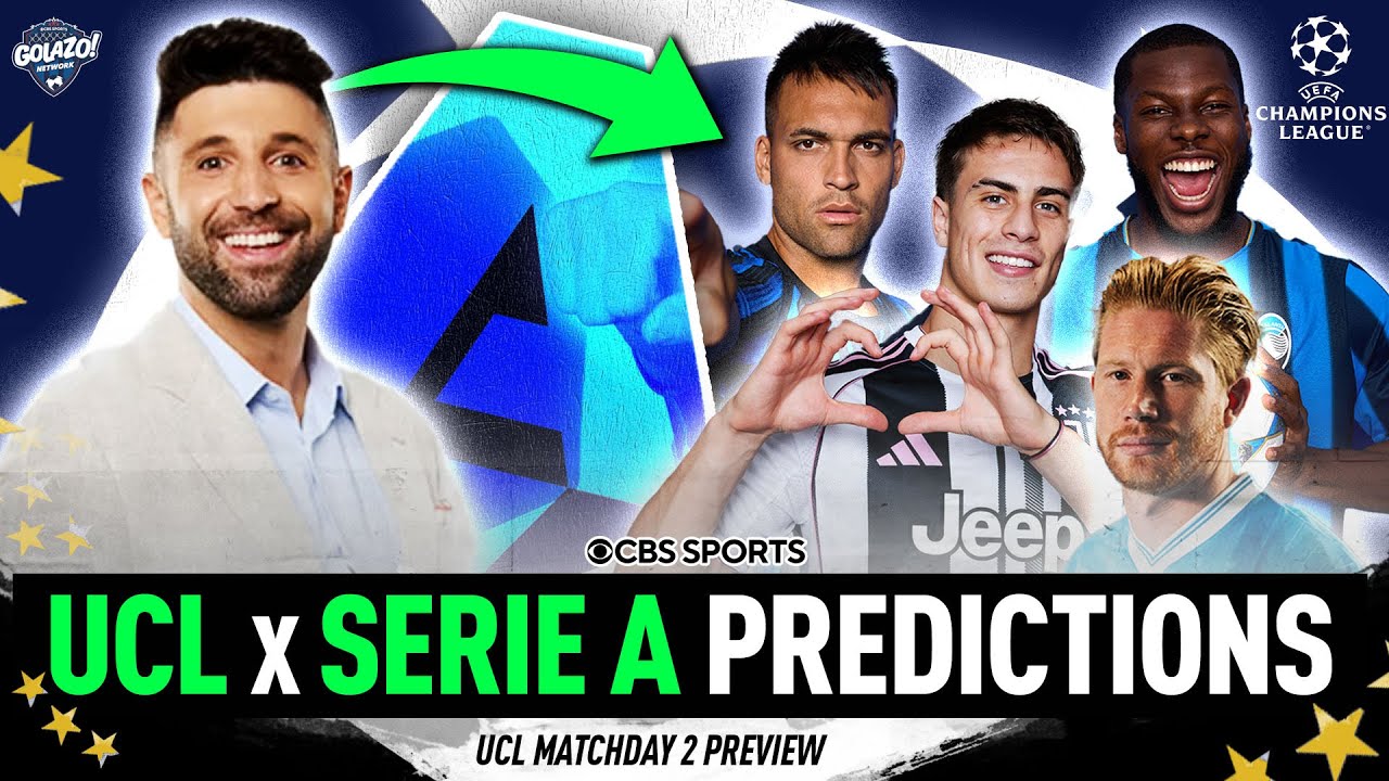 UCL League Phase MD 2 Серия А ПРЕДВАРИТЕЛЬНЫЙ ПРОСМОТР 🔥 | Аталанта, Интер, Наполи, Ювентус | Гол...