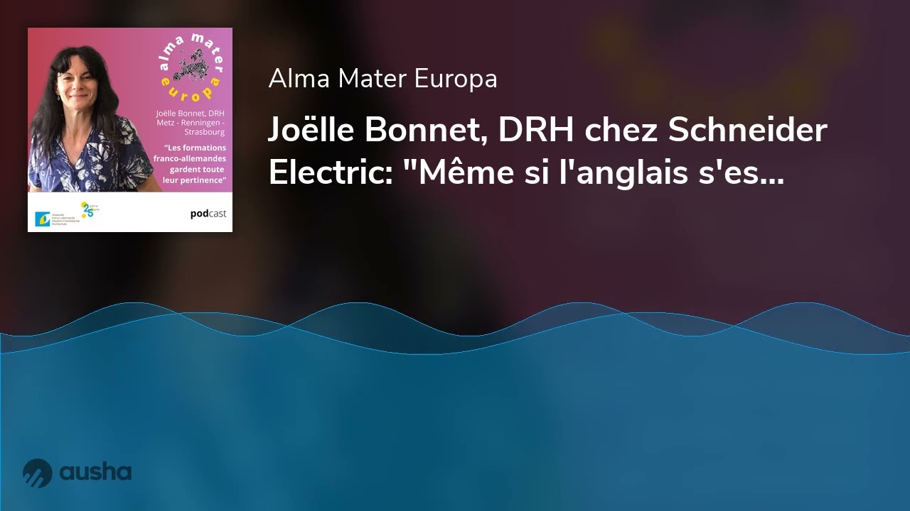 Joëlle Bonnet, DRH chez Schneider Electric: 