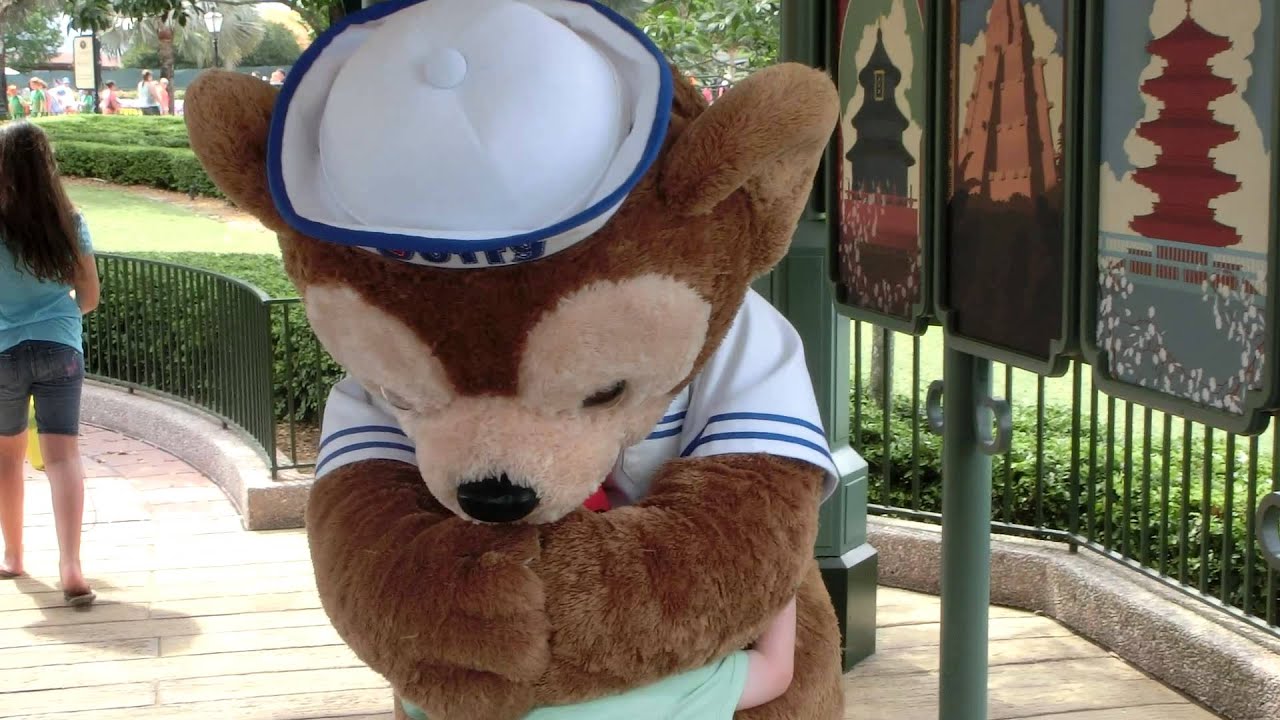 フロリダディズニーワールドのダッフィーかわいいー