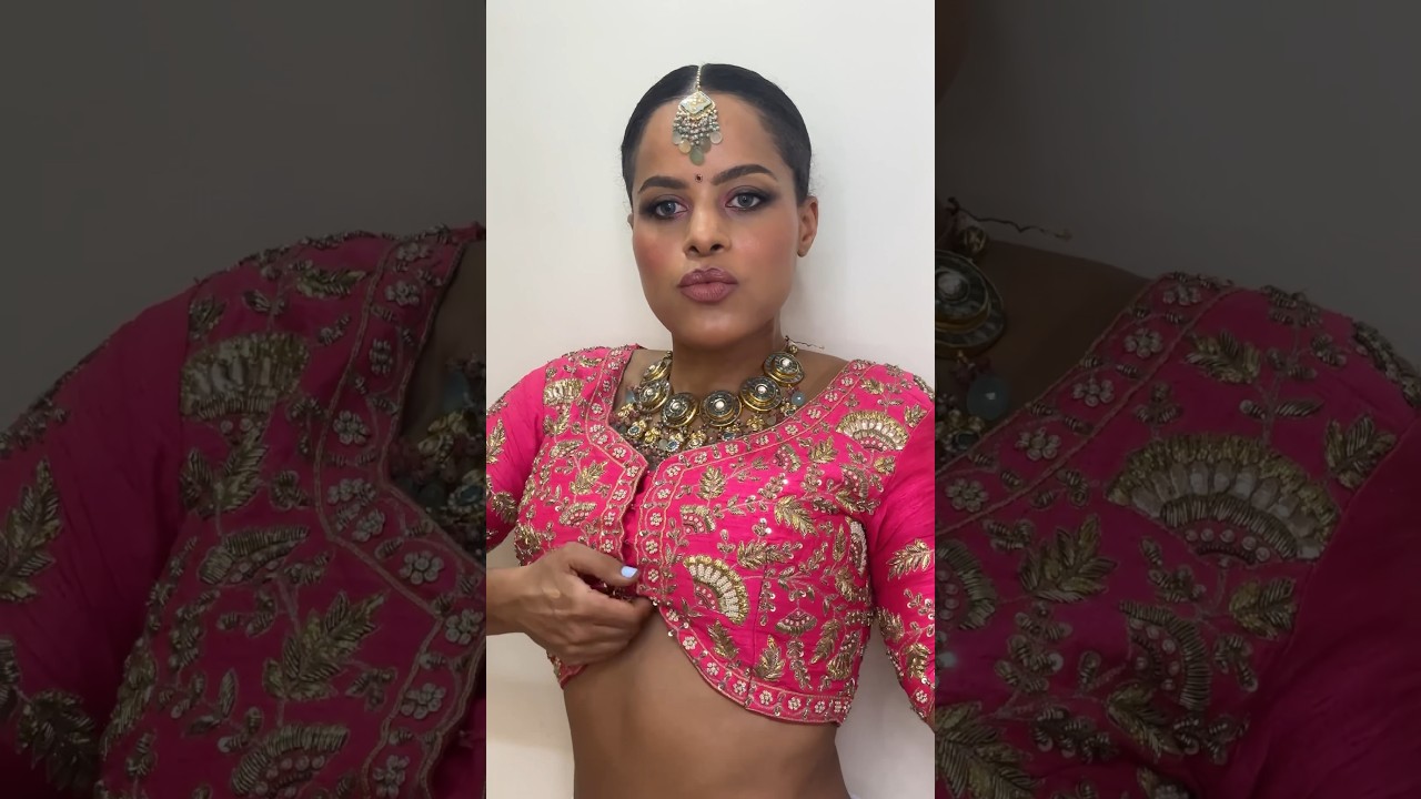 Maquillage &agrave; l&rsquo;Indienne #indianmakeup #maquillage #makeupshorts