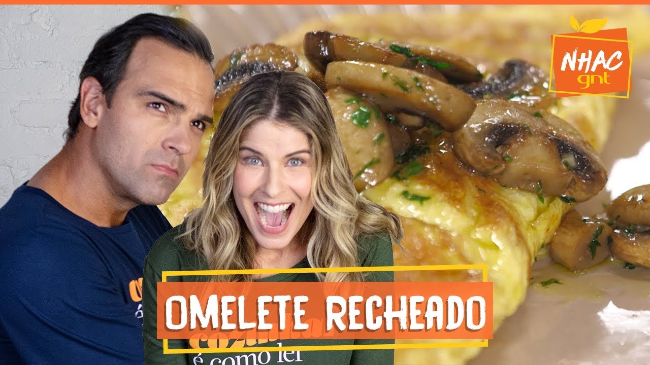 Rita Lobo ensina Tadeu Schmidt como fazer omelete com cogumelos | Rita Lobo | Cozinha Prática