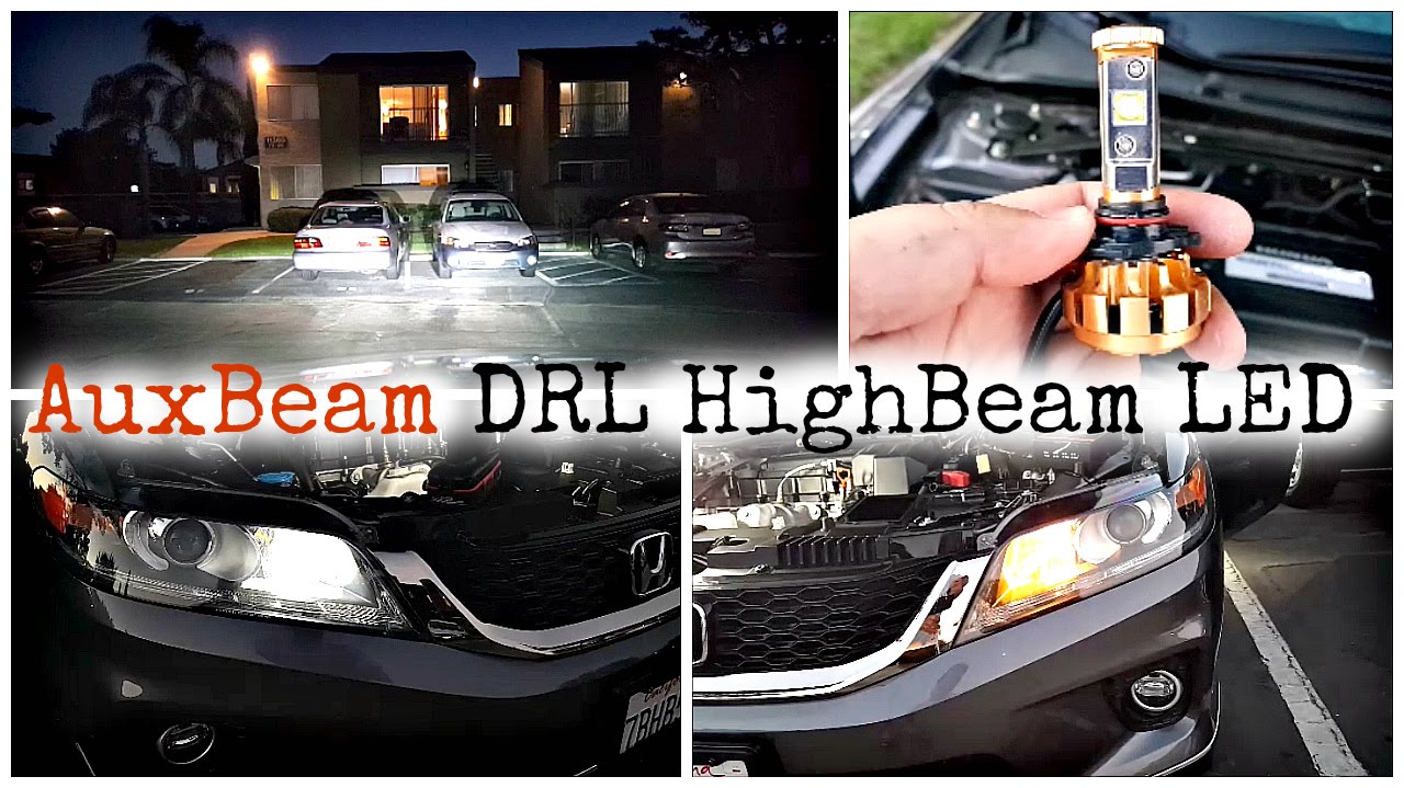 AuxBeam DRL Highbeam LED Bulb Full Review