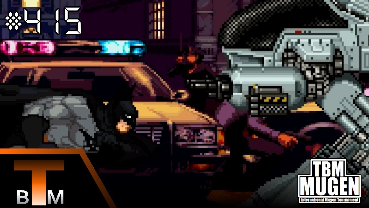 TBM Mugen Match #415 - Batman (me) vs. ED-209