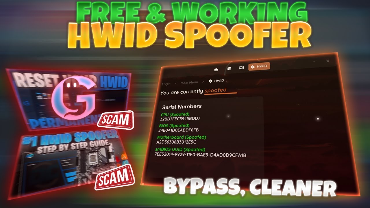 How To GET UNBANNED From ANY GAME For FREE - FREE HWID Spoofer + Bypass