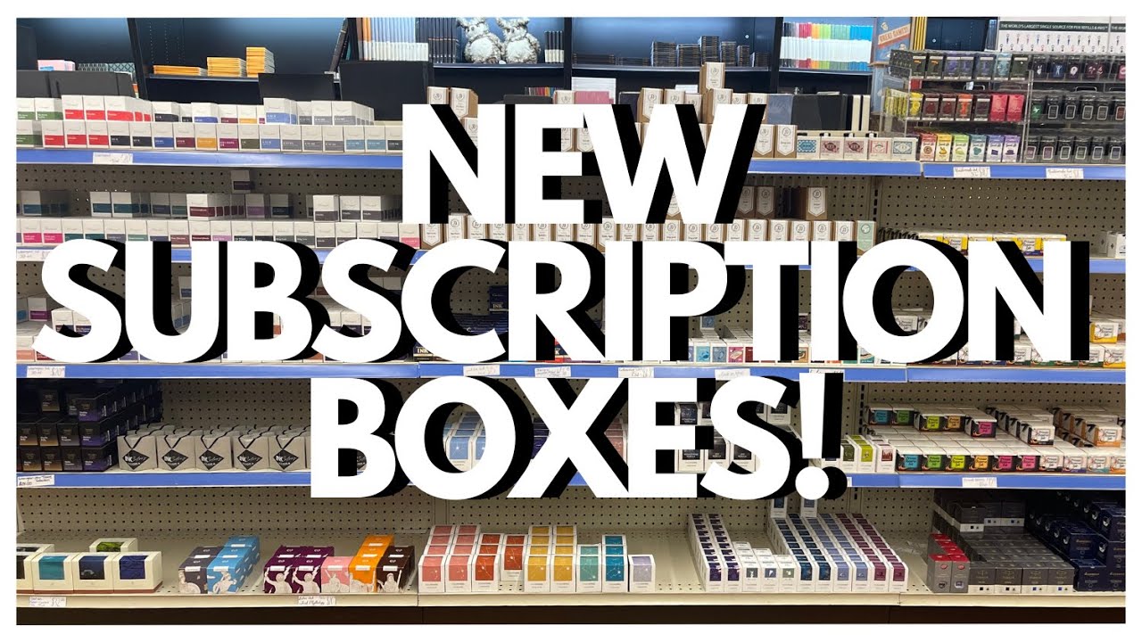 We Now Offer Monthly Ink Subscription Boxes!