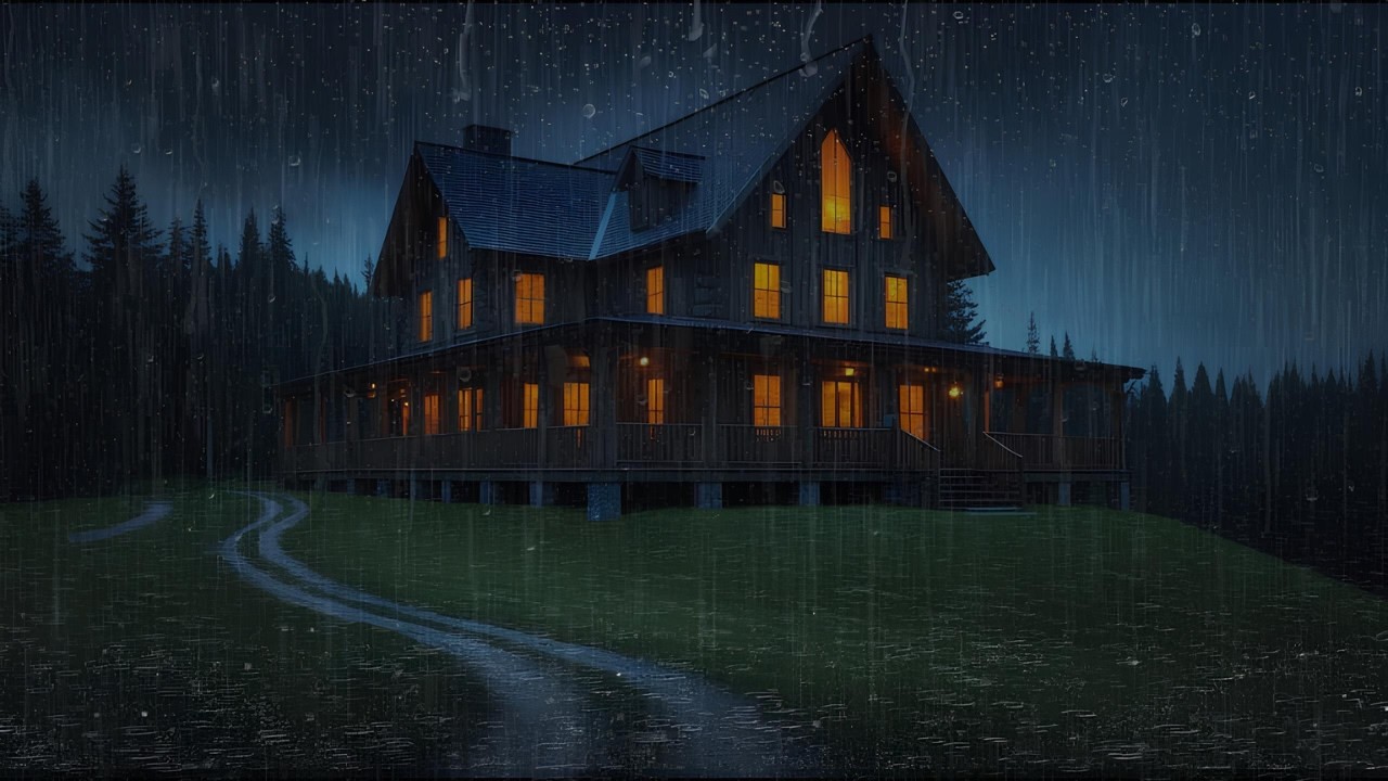 No Ads Rain Sounds for Sleeping - Cozy Rain Ambience for Deep Rest