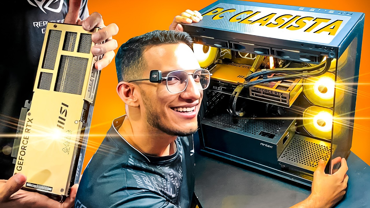ENSAMBLE LA PC MÁS CLASISTA DEL 2026 *con rtx 5070 inspire 3x* 🤯💶