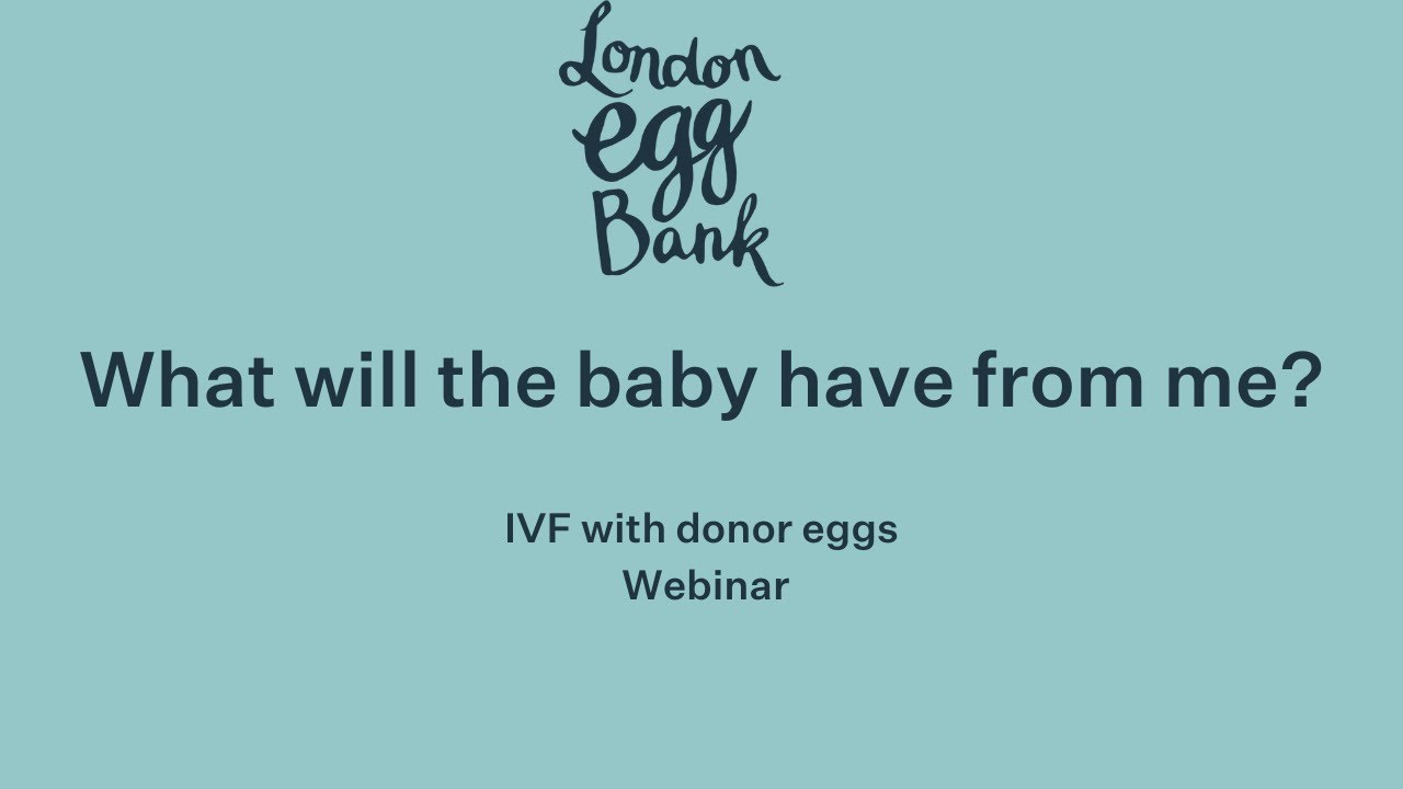 The role of epigenetics in egg donation (from the webinar 