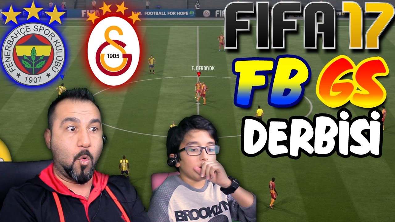FENERBAH&Ccedil;E-GALATASARAY DERBİSİ | FIFA 17