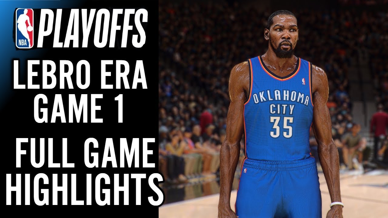 thunder vs spurs | Game 1 Playoffs (LeBron Era) | NBA 2K26 Highlights” (cpu vs cpu)