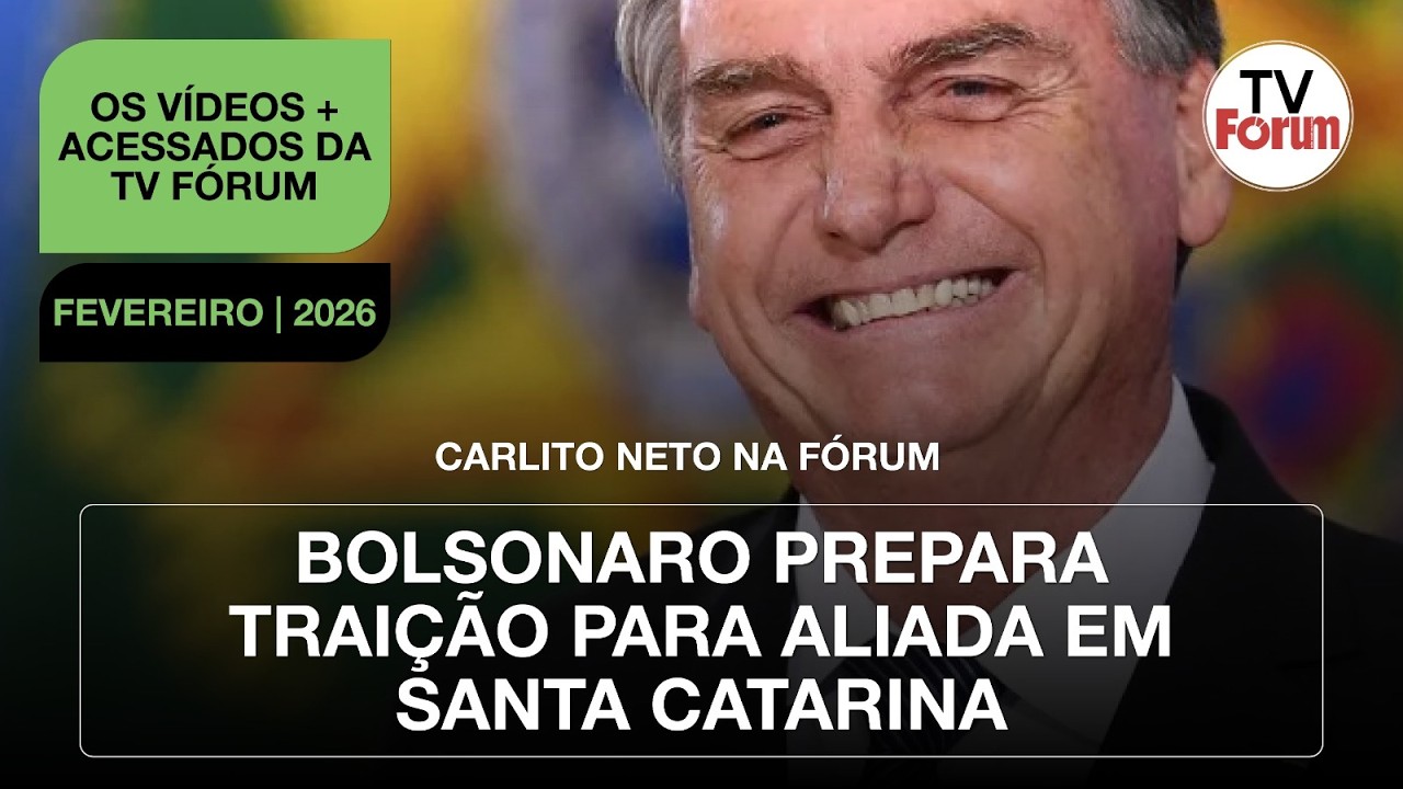 BOLSONARO PREPARA TRAIÇÃO PARA ALIADA EM SANTA CATARINA