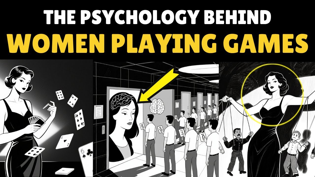 Why Do Women Play Games With Men? | Dark Female Psychology |Avoidant women| #femalepsychology