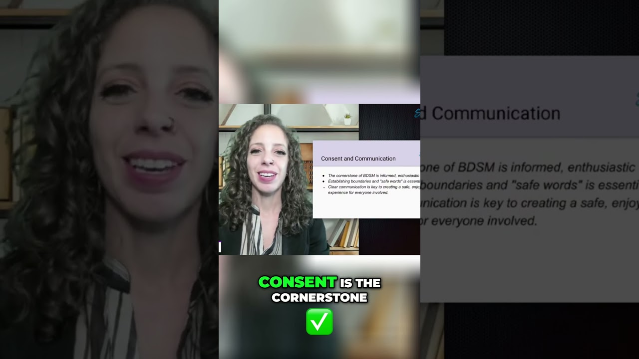 BDSM: Building Trust and Intimacy Through Safe Exploration #shorts