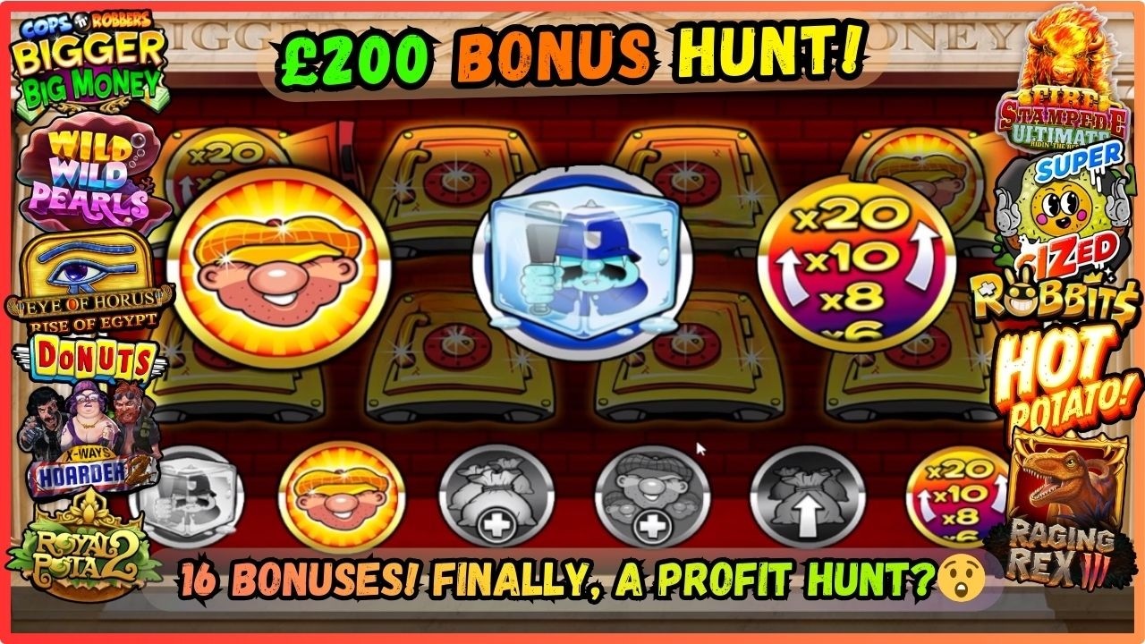 💥&pound;200 ONLINE SLOTS BONUS HUNT! 🎰 Low Stakes UK Casino. 16 Bonuses Landed! 🎉 Finally A Profit Hunt? 😲