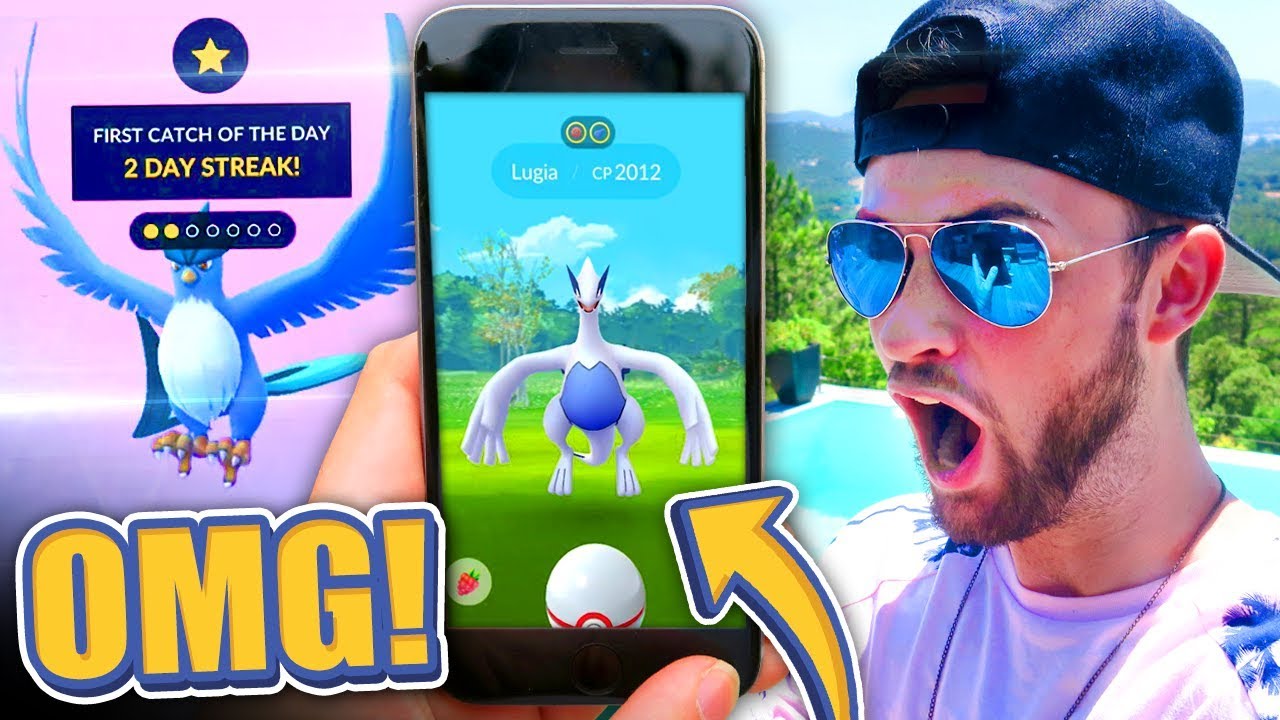 LUCKIEST LEGENDARY RAIDS EVER!!! - Pokemon GO LUGIA + ARTICUNO!