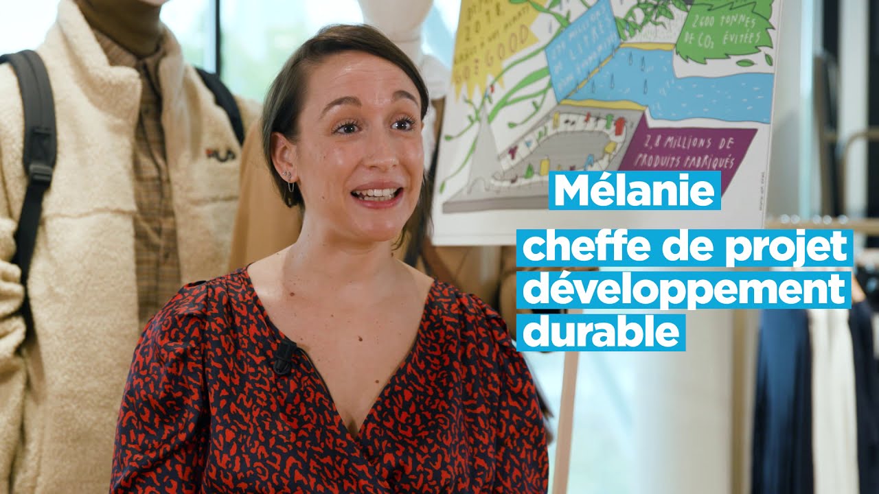 M&eacute;lanie, cheffe de projet d&eacute;veloppement durable