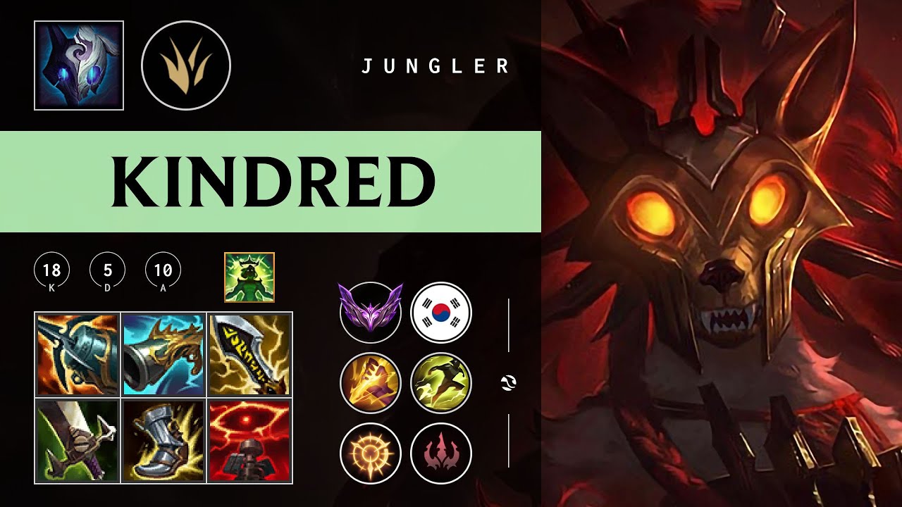 Kindred Jungle vs Sylas - KR Master Patch 26.01