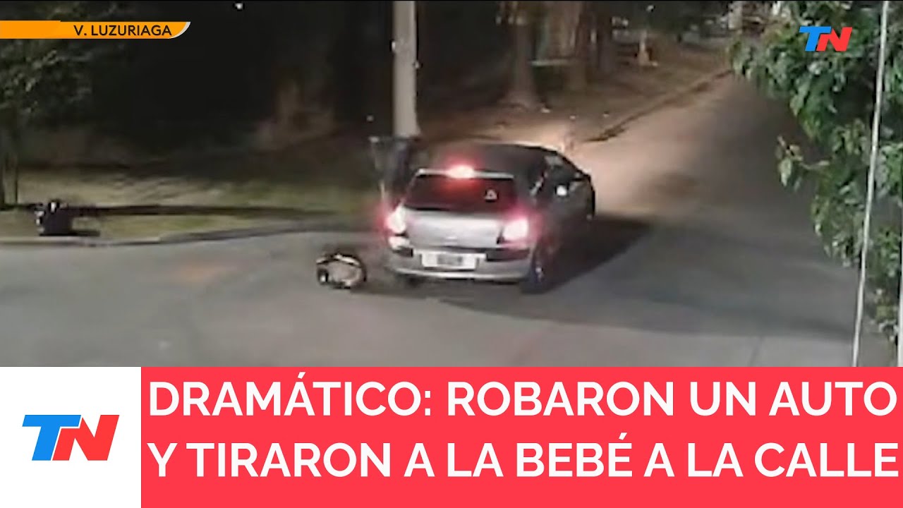 VILLA LUZURIAGA I Robaron un auto y tiraron a la bebé a la calle