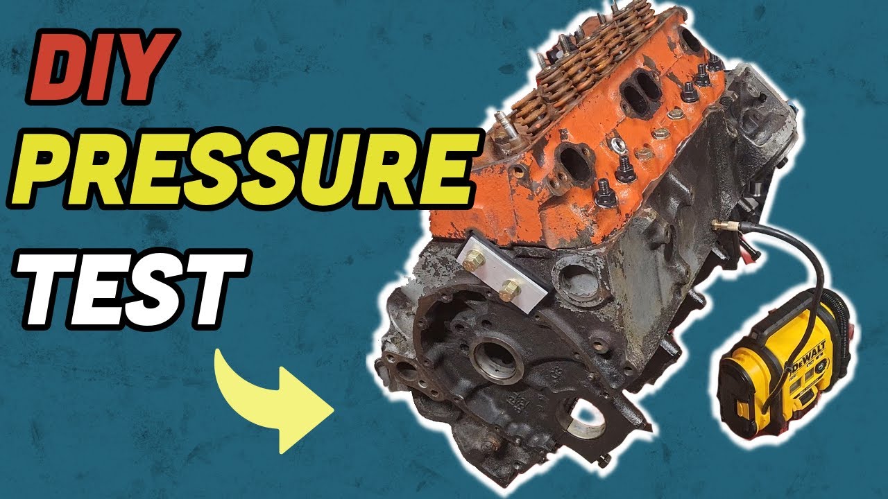 $500 Budget Build Challenge - How to Pressure Test an Engine Block