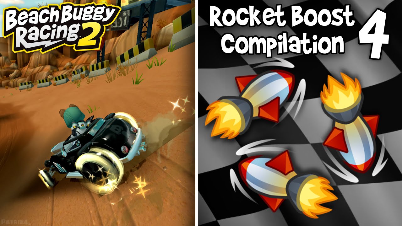Rocket Boost Compilation Part 4 • Beach Buggy Racing 2