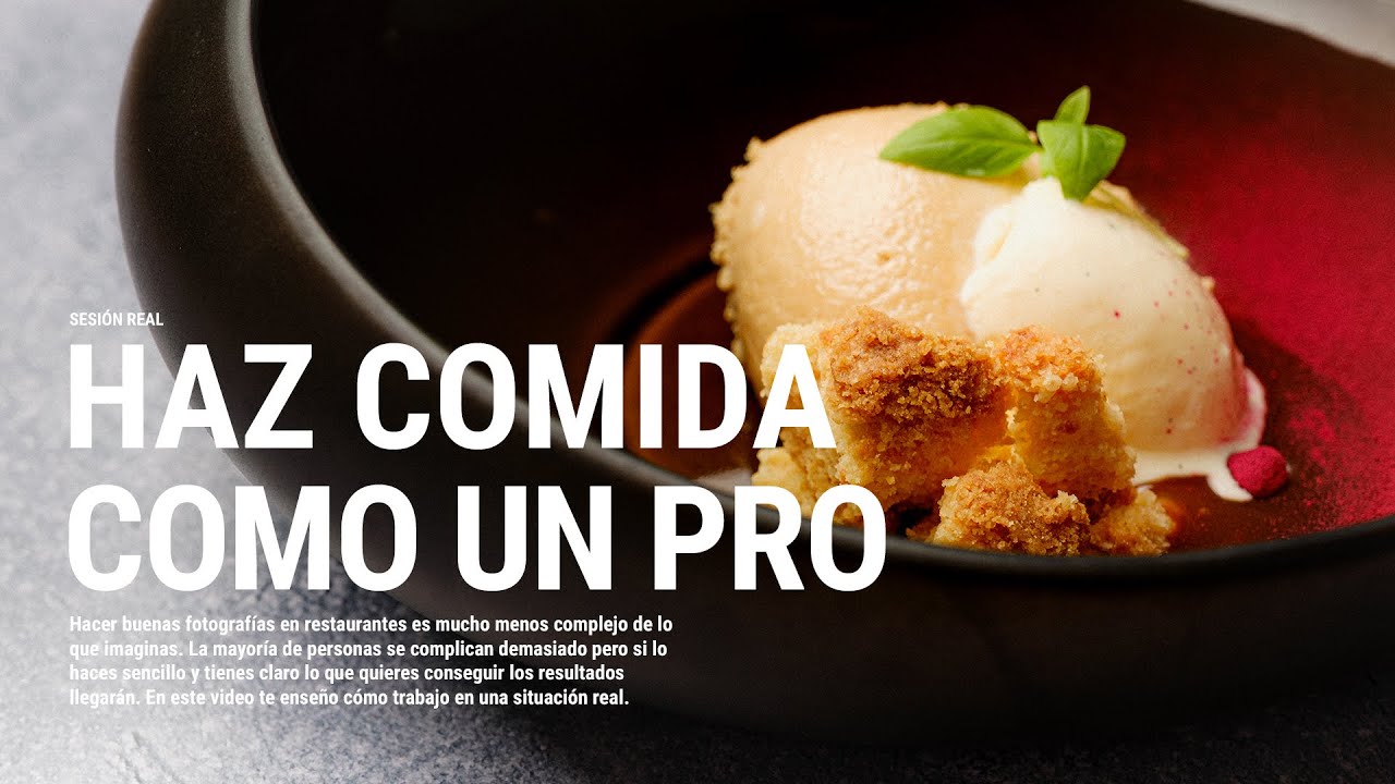 El negocio de la fotografía gastronómica 💸 sesión de fotos real