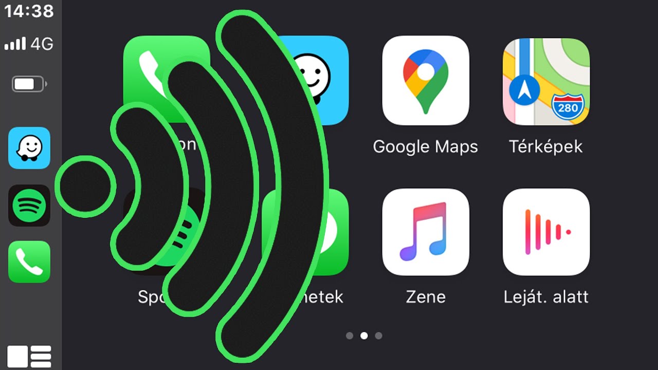 Vezeték nélküli CARPLAY