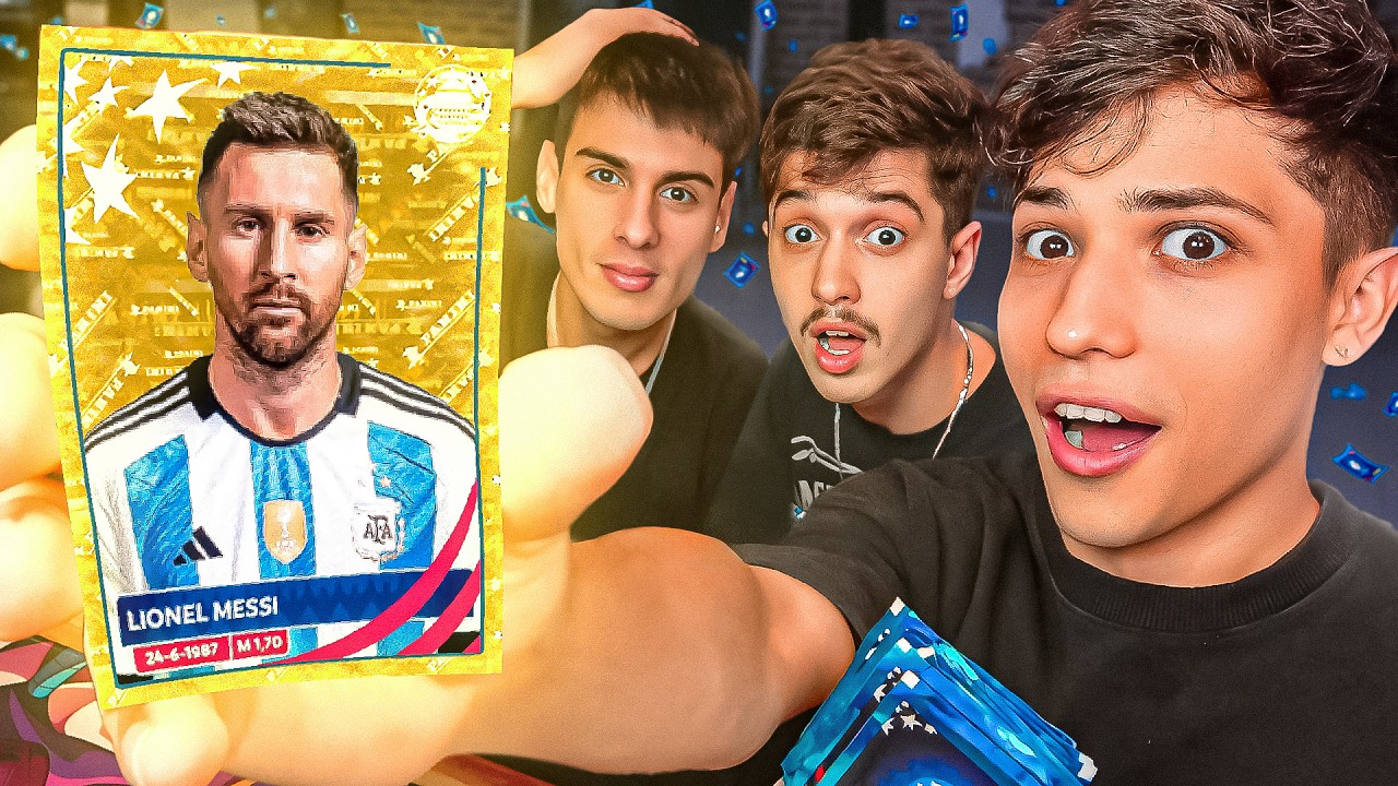 en BUSCA del MESSI DORADO en el &Aacute;lbum Copa Am&eacute;rica 2024