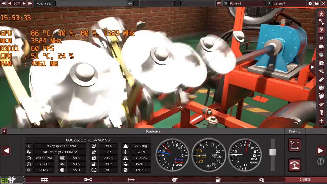 The best 8.0L V8 in Automation.