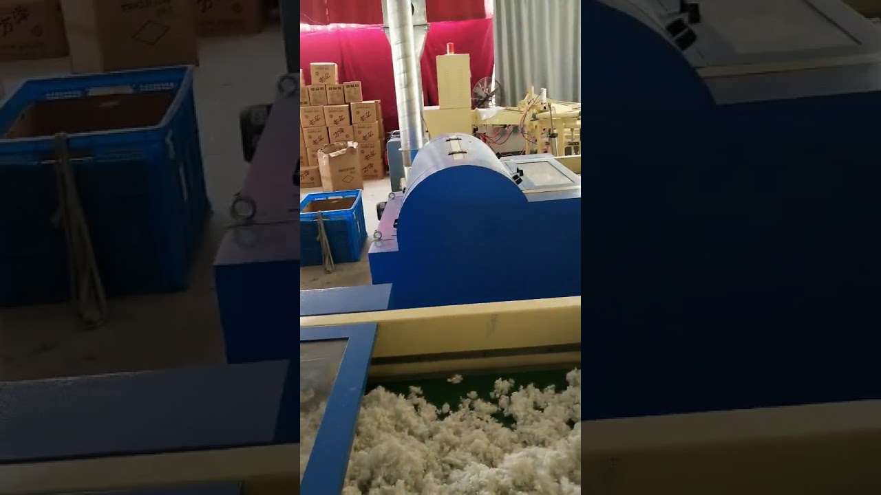 ZXJ-380-A pillow filling machine, pillow stuffing machine