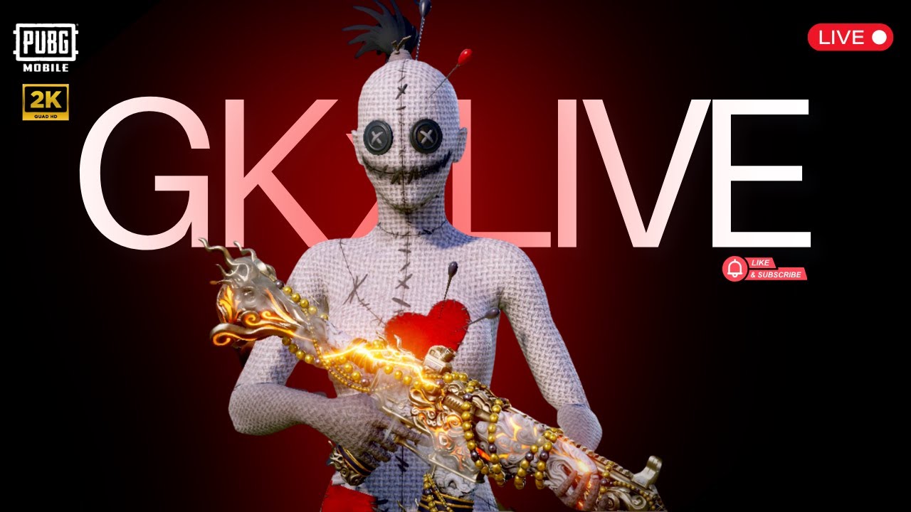 😈Squad Wipe Karne Ka Mood Hai  | GK IS 🔴 LIVE