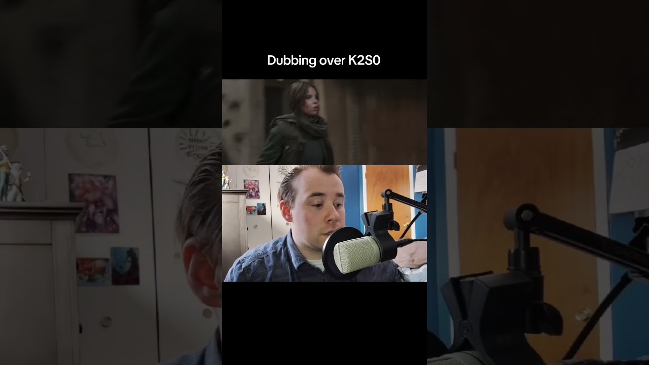 Dubbing over K2SO - (Originally voiced by Alan Tudyk)