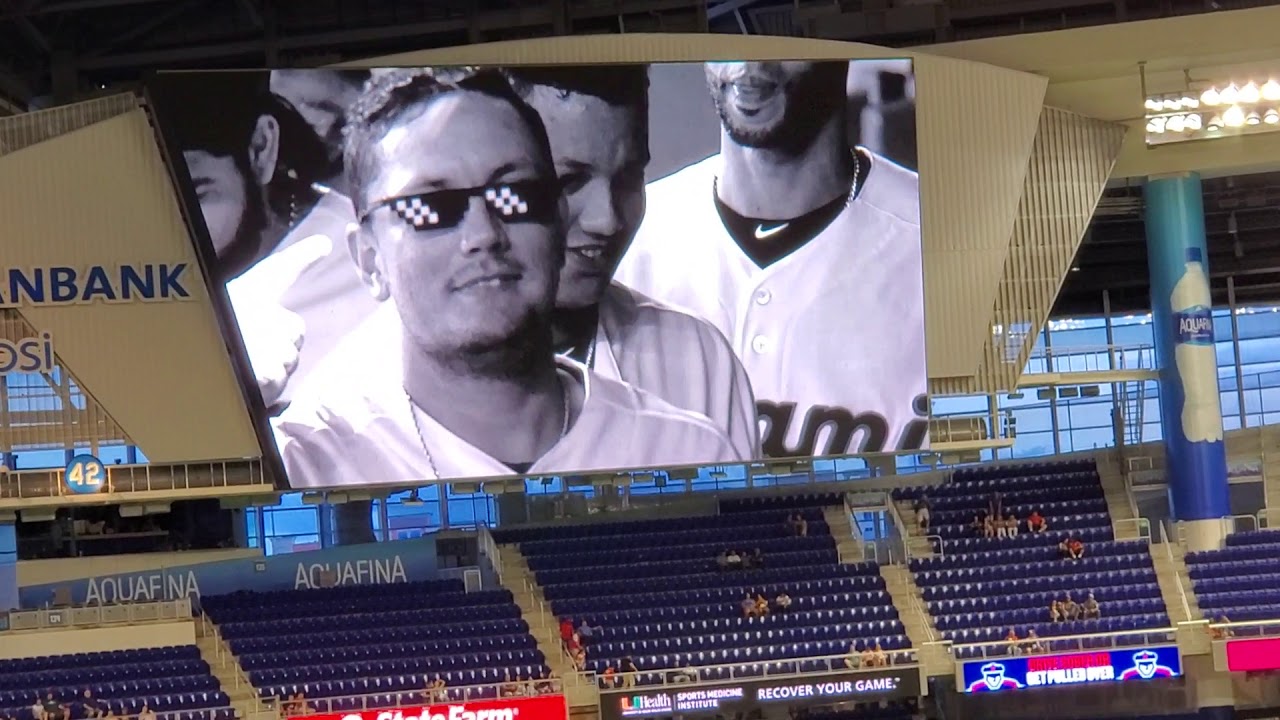 Los Angeles Dodgers at Miami Marlins starting lineup