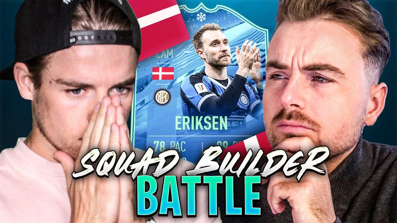 SQUAD BUILDER BATTLE vs PASKIE! | 91 ERIKSEN WINTER REFRESH