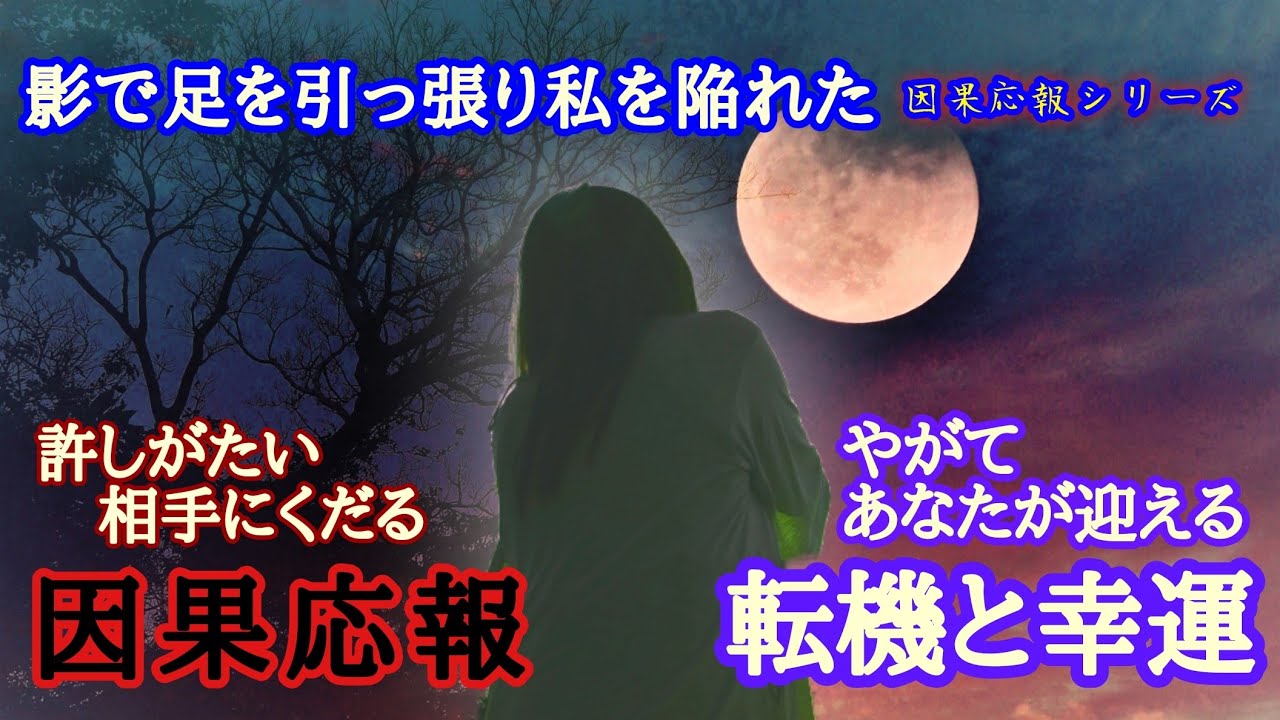 因果応報シリーズ　影で足を引っ張りあなたを陥れた相手にくだる因果応報  あなたが迎える転機と幸運