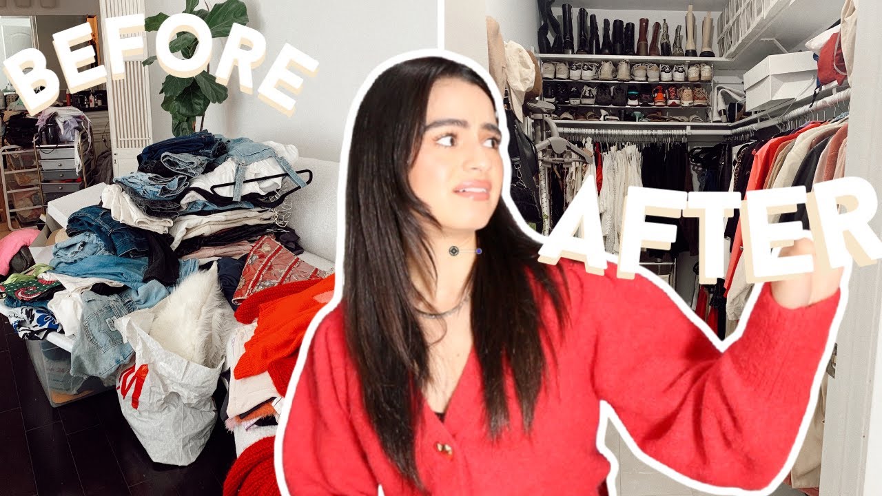 how did I let my closet get this bad!?! 😳 *revoking my virgo card*