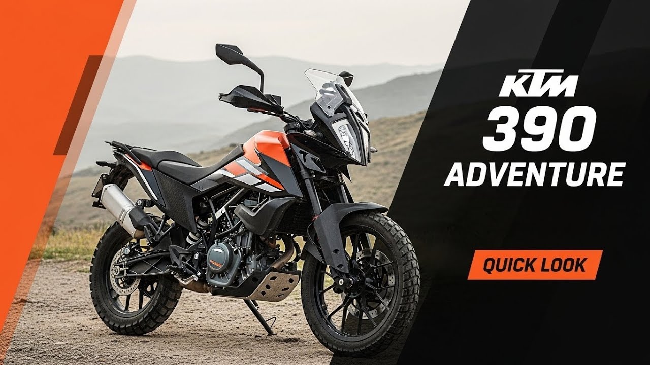2026 KTM 390 Adventure – Quick Look & First Impressions