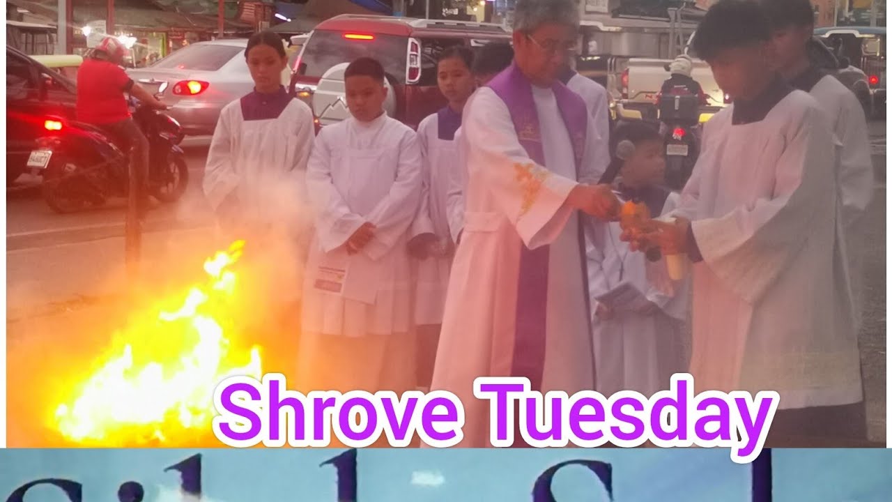 SHROVE TUESDAY/SILAB-SALA(Ang Pagsasa-Abo ng mga Lumang Palaspas