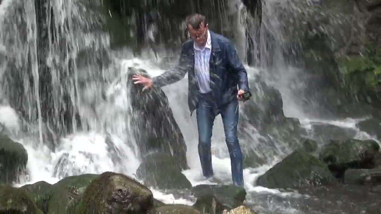 De tweede waterval bij Sonsbeek