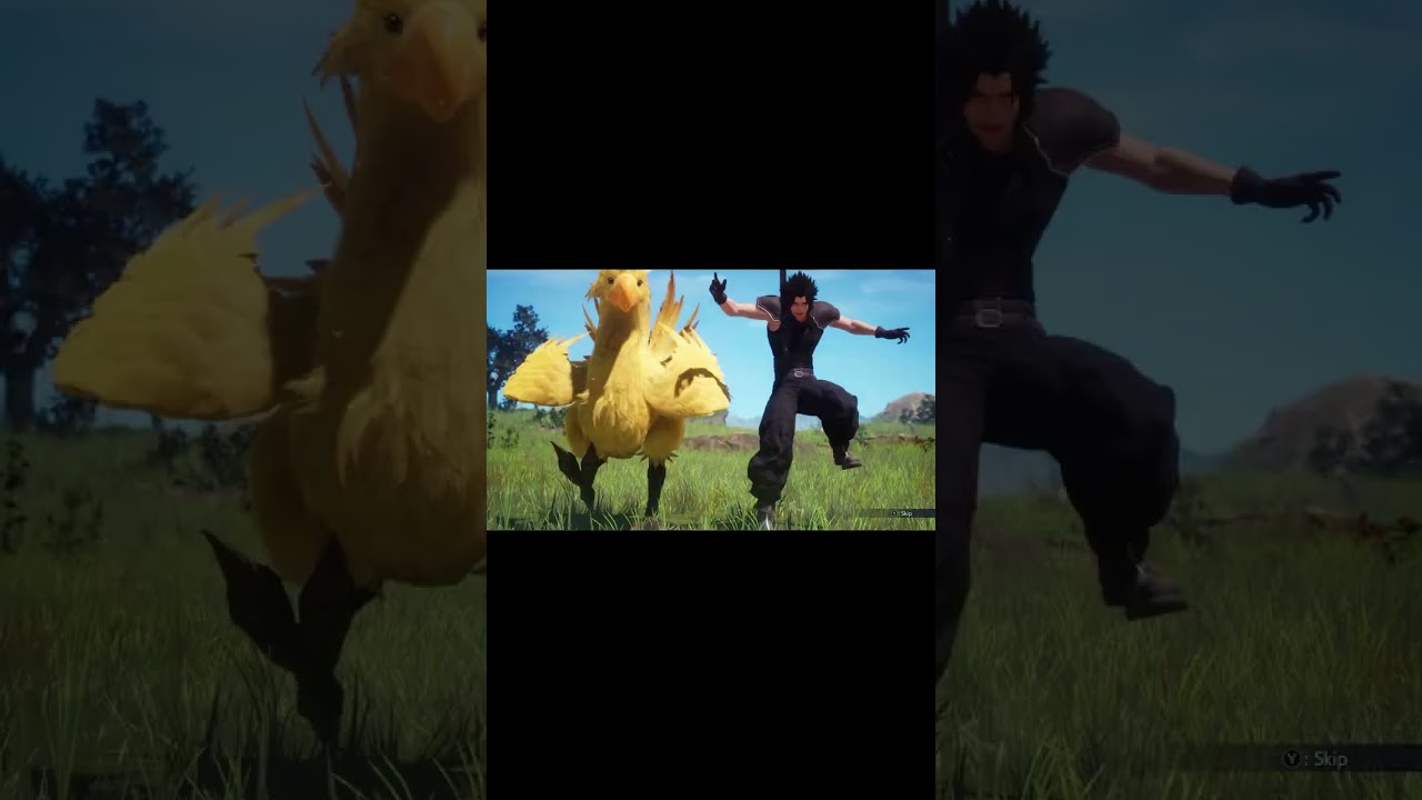 Chocobo SUMMUNING ATTACK FINAL FANTASY VII REUNION CRISIS CORE 