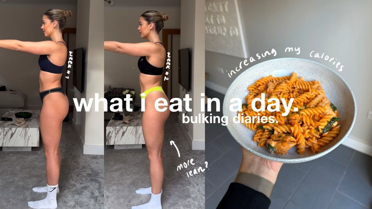WHAT I EAT IN A DAY TO GROW MY GLUTES | easy high protein recipes