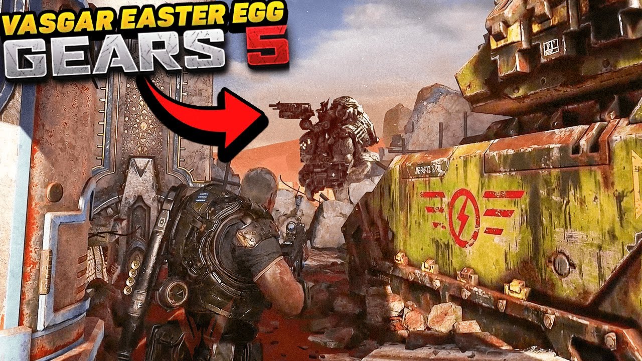 EL ÚLTIMO EASTER EGG DE GEARS 5 OCULTO POR 5 AÑOS EN VASGAR!!