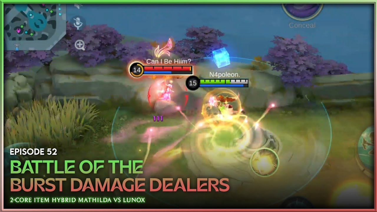 BATTLE OF THE BURST DAMAGE DEALERS (2-Core Item Hybrid Mathilda vs Lunox, who will win?) | MLBB