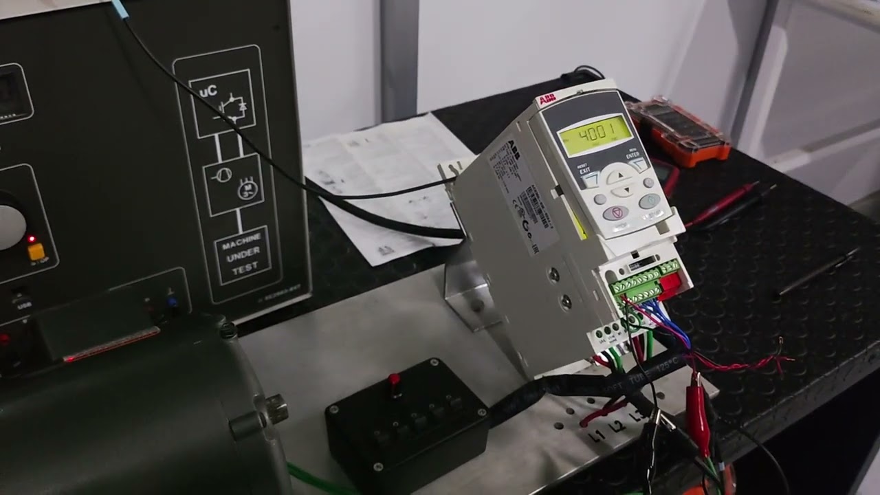 CONTROL EN LAZO CERRADO PID EN VFD - PRÁCTICA 9 ABB ACS355