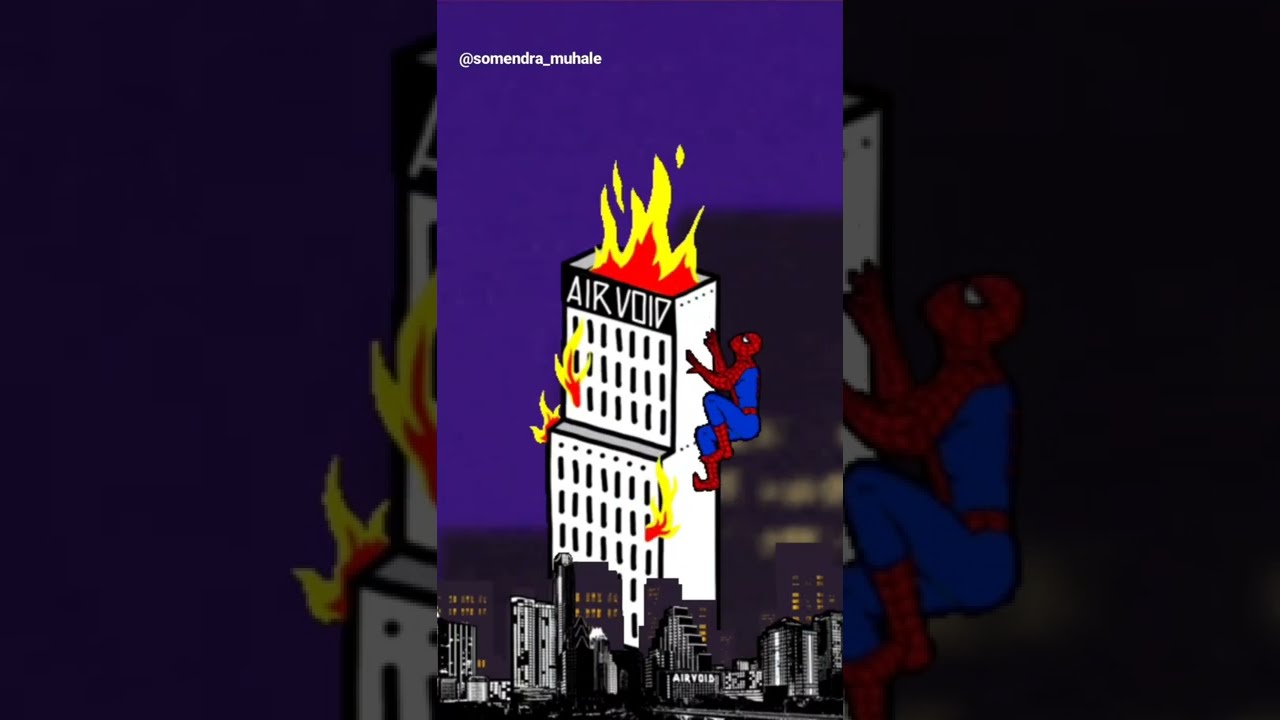 Spiderman GIF (Instagram story animation)