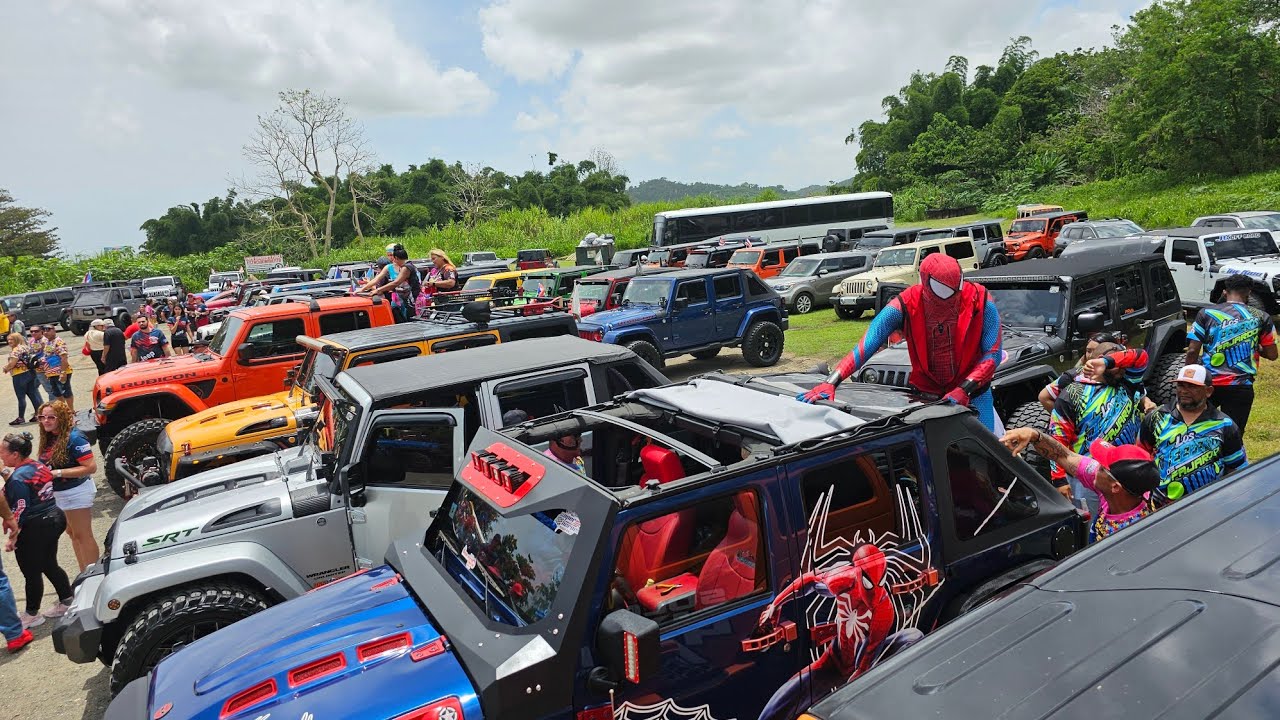 Anivesario Islander Jeep PR Life en Toa Alta Puerto Rico
